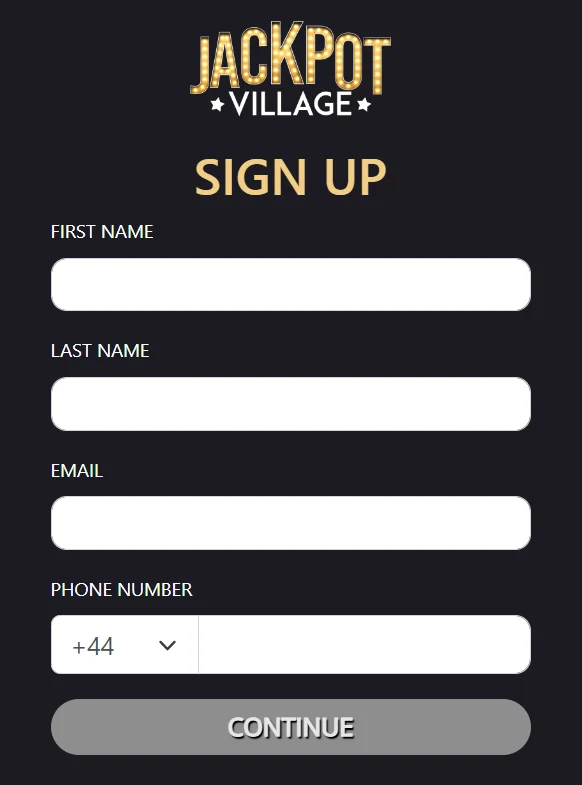 Jackpot Village Registration